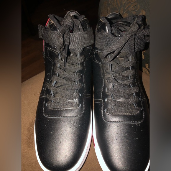 Fila high top sneakers worn once or twice - Picture 2 of 3